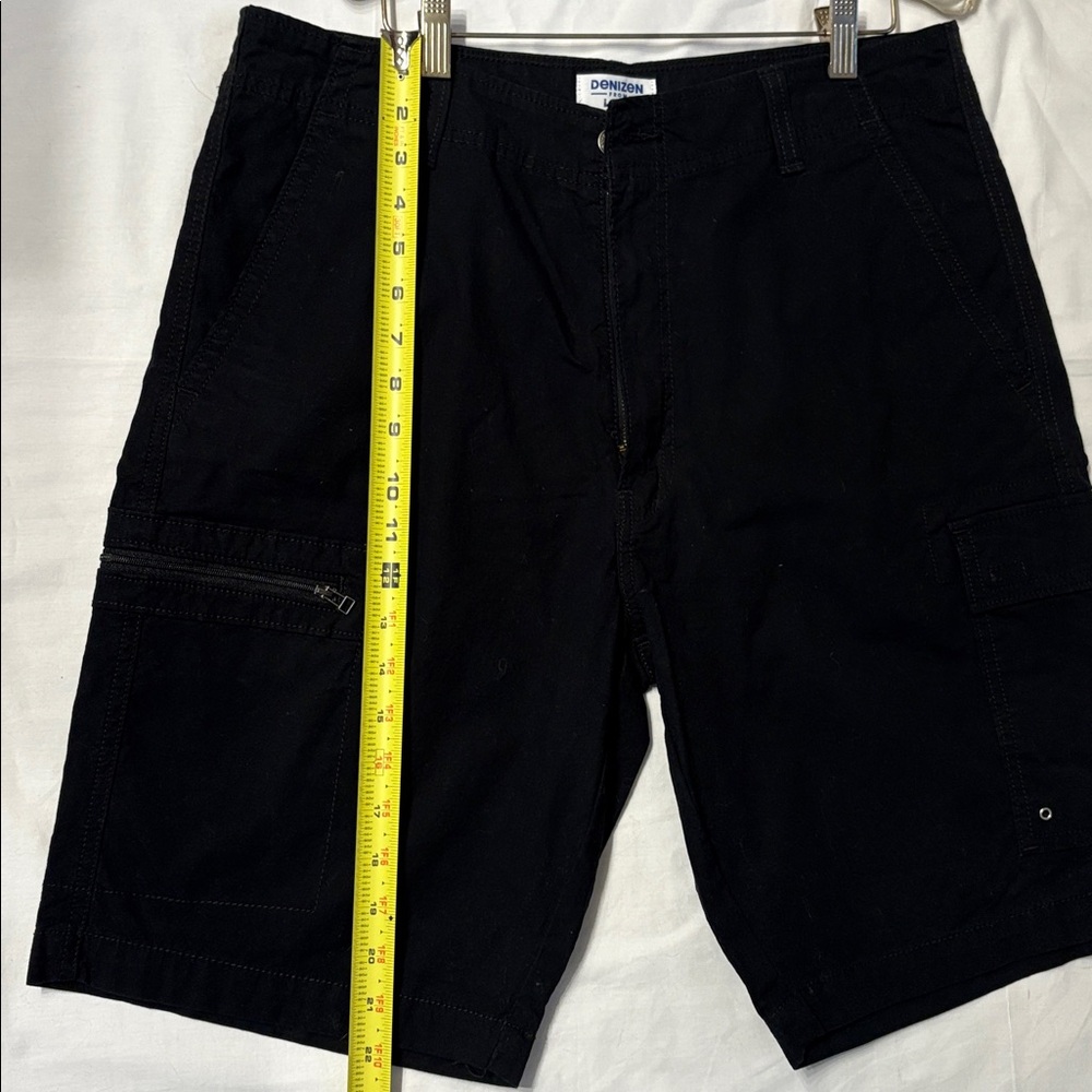 Denizen from Levi's Black Cargo Shorts Men’s SZ 34 - Picture 5 of 11